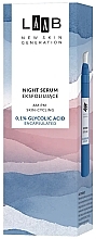 Gesichtsserum für die Nacht mit Glykolsäure - AA Cosmetics LAAB Night Serum 0.1% Glycolic Acid  — Bild N2