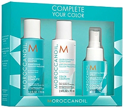 Haarpflegeset - Moroccanoil Travel Kit Color Complete (Shampoo 70ml + Conditioner 70ml + Haarspray 50ml) — Bild N1