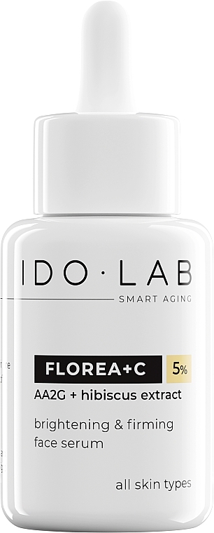 Aufhellendes Gesichtsserum - Idolab Florea + C 5% Brightening And Firming Face Serum  — Bild N1