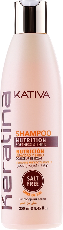 Pflegendes Shampoo mit Keratin - Kativa Keratina Shampoo — Foto N1
