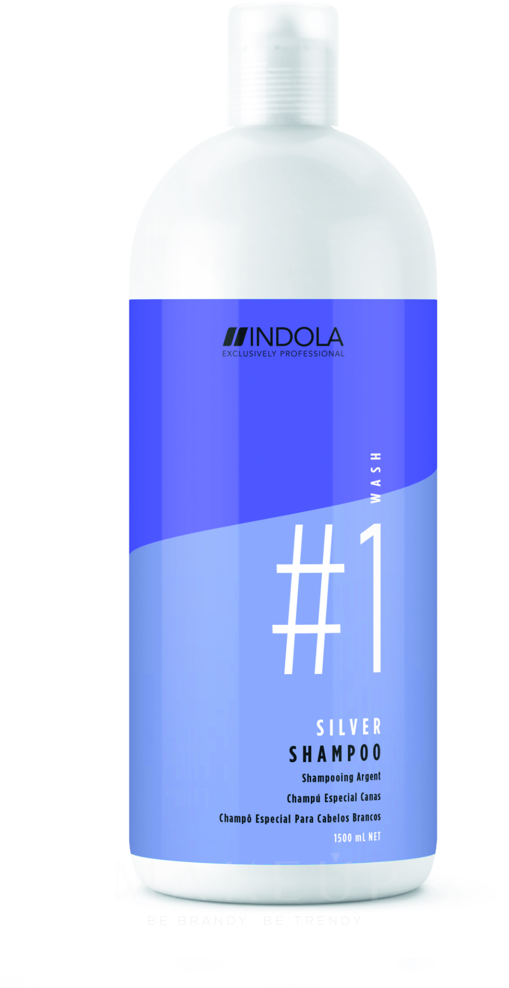 Silber-Shampoo für gefärbtes Haar - Indola Innova Color Silver Shampoo — Bild 1500 ml