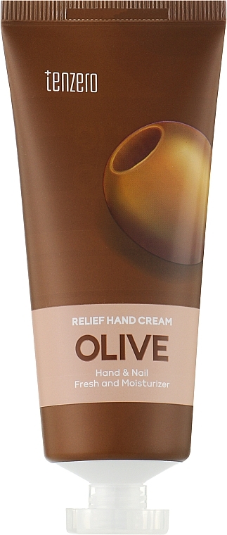 Handcreme mit Olivenextrakt - Tenzero Relief Hand Cream Olive — Bild N1