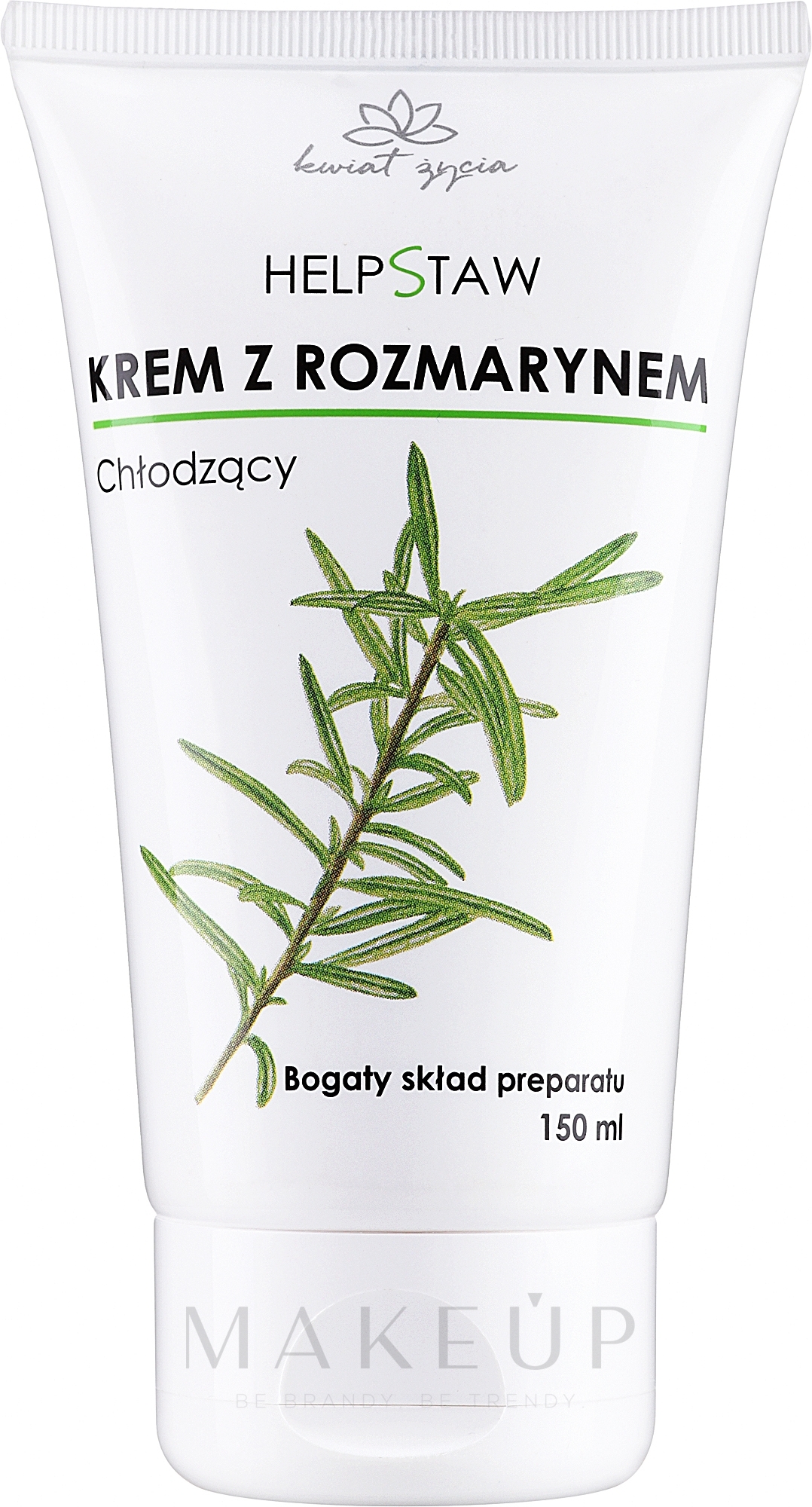 Kühlende Körpercreme mit Rosmarin - White Pharma Rosemary Body Cream — Bild 150 ml