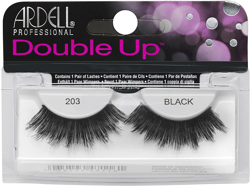 Künstliche Wimpern - Ardell Double Up 204 Black — Bild N1