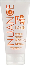 Feuchtigkeitsmaske mit Walnussöl - Nuance Color Protection Nutriente Moisturizing After Sun Mask Solari — Bild N1