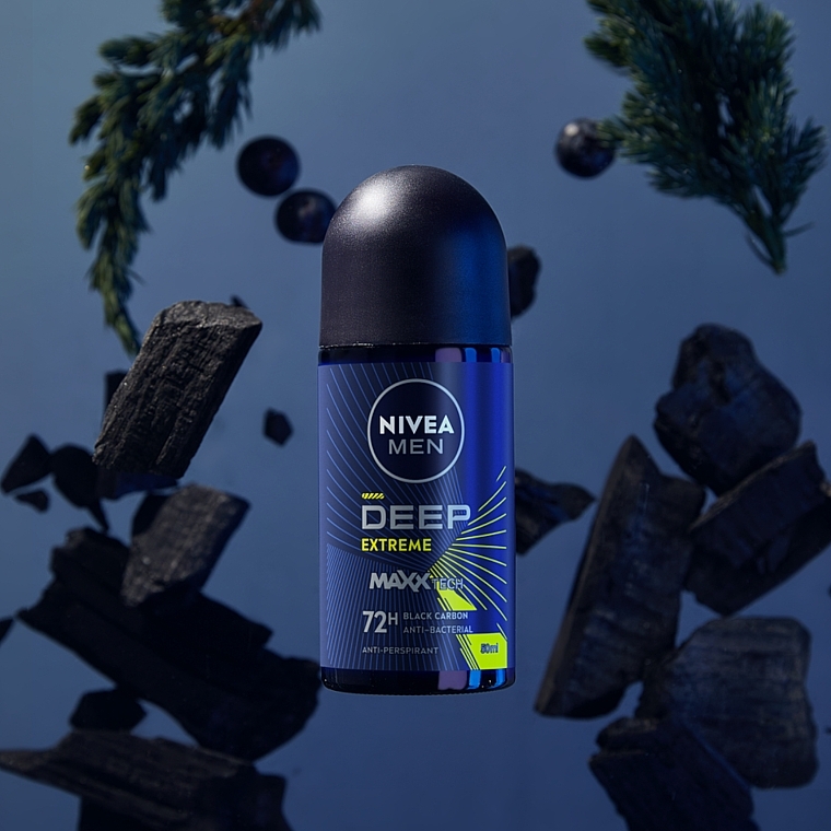 NIVEA MEN Deep Sport Antiperspirant  - Deo Roll-on Antitranspirant — Bild N3
