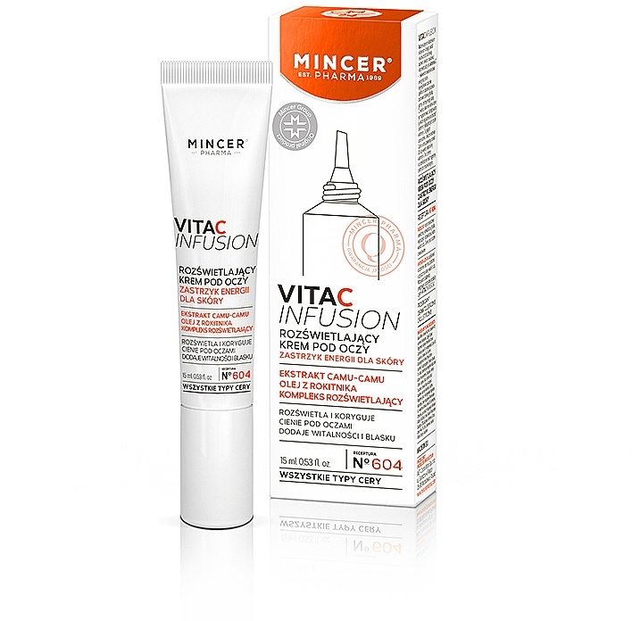 Augenkonturcreme - Mincer Pharma Vita C Infusion 604 Eye Cream — Bild N1