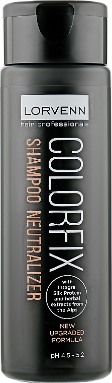 Neutralisierendes Shampoo nach der Haarfärbung - Lorvenn Colorfix Shampoo Neutralizer — Bild N1