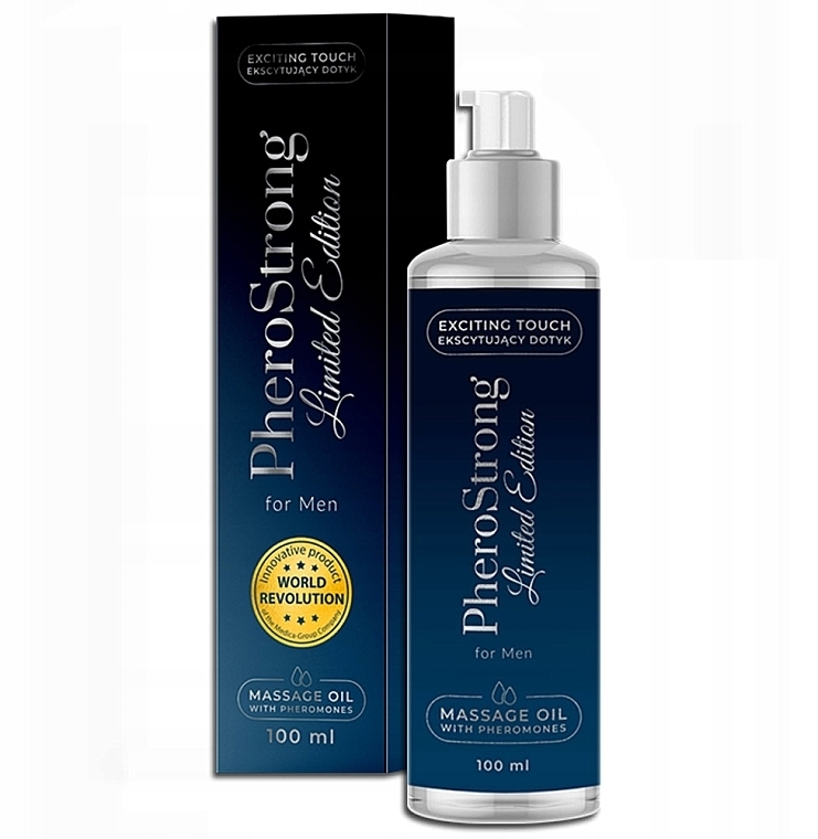 GESCHENK! PheroStrong Limited Edition for Men - Massageöl — Bild N1