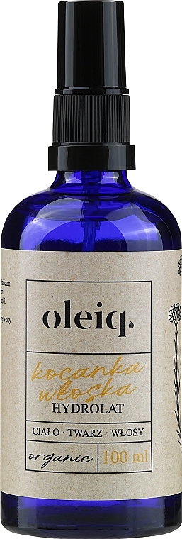 Hydrolat für Gesicht, Körper und Haare Immortelle - Oleiq Immortelle Hydrolat — Bild N1