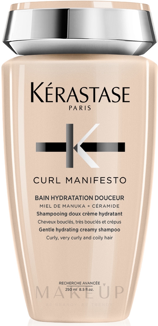 Shampoo mit Manuka-Honig und Ceramiden für lockiges Haar - Kerastase Curl Manifesto Bain Hydratation Douceur — Bild 250 ml