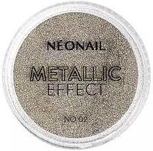 Düfte, Parfümerie und Kosmetik Puder für Nageldesign - NeoNail Professional Powder Metallic Effect