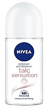 Düfte, Parfümerie und Kosmetik Deo Roll-on Antitranspirant - Nivea Deodorant Roll-On Talc Sensation