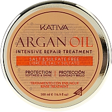 Intensiv regenerierende und feuchtigkeitsspendende Haarmaske mit Arganöl - Kativa Argan Oil Intensive Repair Treatment — Bild N4