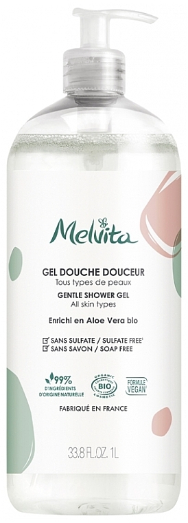 Duschgel mit Aloe Vera - Melvita Aloe Vera Bio Shower Gel — Bild N1