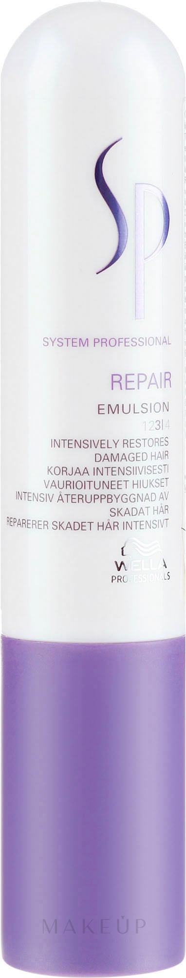 Intensive Regeneration für strapaziertes Haar - Wella S Repair Emulsion — Bild 50 ml