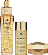 Gesichtspflegeset - Guerlain Abeille Royale Programme Anti-Age Advanced (Gesichtsöl 15ml + Gesichtscreme 15 ml + Gesichtsserum 8x0.6 ml + Gesichtslotion 15ml + Bag)  — Bild N2