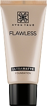 Düfte, Parfümerie und Kosmetik Mattierende Foundation - Avon True Flawless Ultramatte Foundation