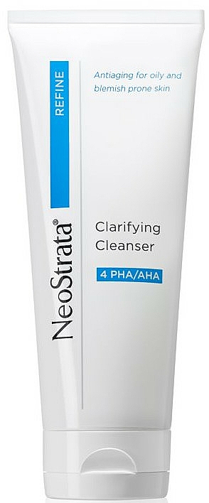 Seifenfreies Gesichtsreinigungsgel mit Gluconolacton, Mandel- und Salizyläure - NeoStrata Refine Clarifying Cleanser — Bild N1
