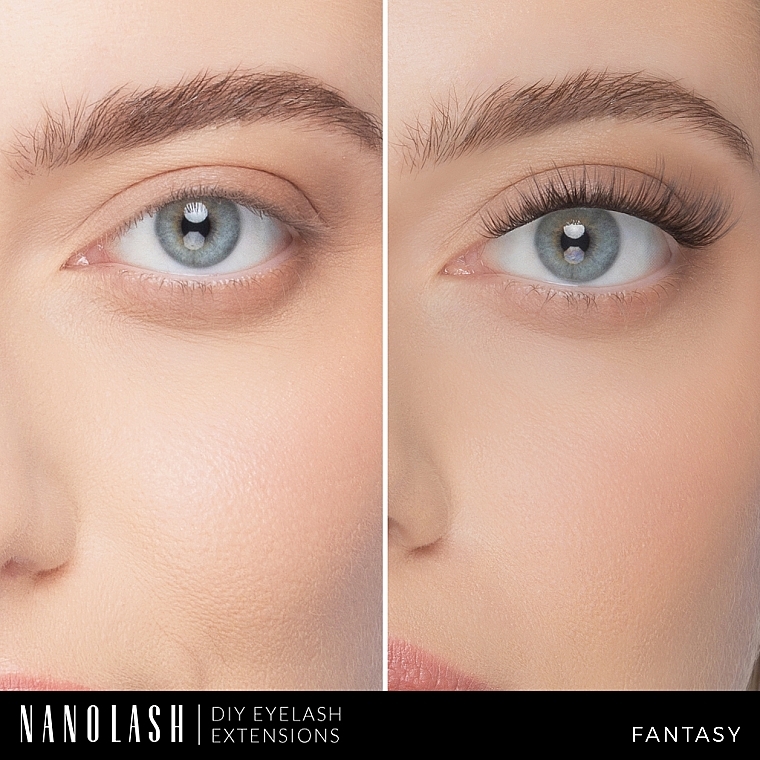 Künstliche Wimpern - Nanolash Diy Eyelash Extensions Fantasy — Bild N3