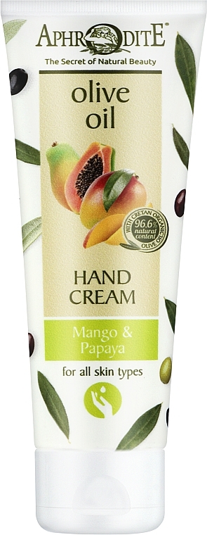 Handcreme mit Mango- und Papayaextrakt - Aphrodite Mango and Papaya Hand Cream — Bild N1