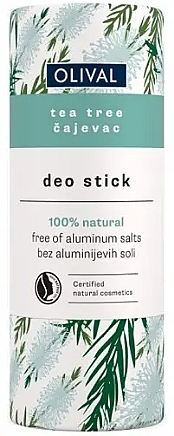 Natürliches Deodorant mit Teebaum - Olival Tea Tree Deo Stick — Bild N1