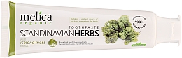 Zahnpasta Skandinavische Kräuter mit Islandmoosextrakt - Melica Organic Toothpaste Scandinavian Herbs With Iceland Moss Extract — Foto N3