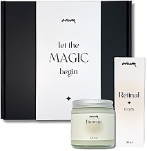 Düfte, Parfümerie und Kosmetik Gesichtspflegeset - Ovium Let The Magic Begin (Gesichtscreme 30ml + Kerze 120ml)