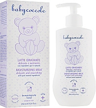 Sanfte Feuchtigkeitsmilch für Kinder - Babycoccole Mousturising Milk — Bild N2