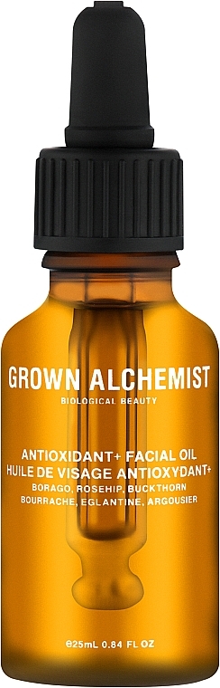 Antioxidatives Ölserum für das Gesicht - Grown Alchemist Anti-Oxidant+ Serum Borago, Rosehip & Buckthorn Berry — Bild N1