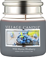 Düfte, Parfümerie und Kosmetik Duftkerze im Glas - Village Candle Wild Maine Blueberry