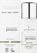 Feuchtigkeitsspendende Nachtcreme für das Gesicht - Yappco Deep Hydration Moisturizer Night Cream — Bild N2