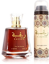 Lattafa Perfumes Raghba Eau De Parfum - Duftset (Eau de Parfum 100ml + Deospray 50ml)  — Bild N2