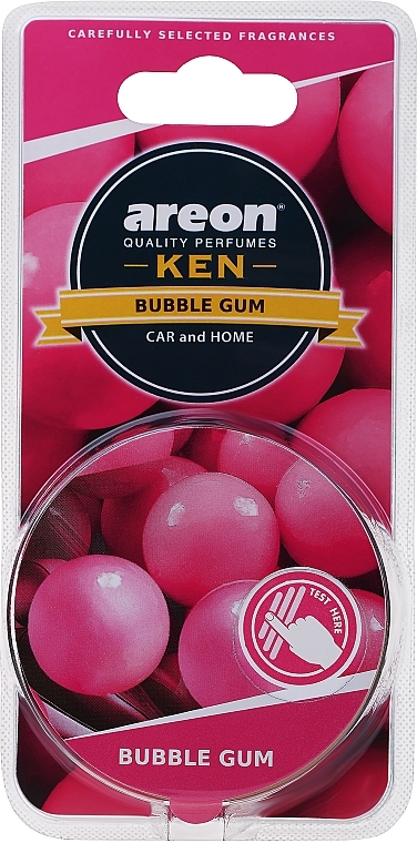 Auto-Lufterfrischer Kaugummi - Areon Ken Bubble Gum — Bild N1