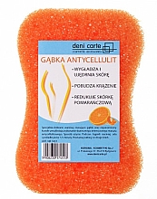 Düfte, Parfümerie und Kosmetik Anti-Cellulite Badeschwamm orange - Deni Carte NR 7451