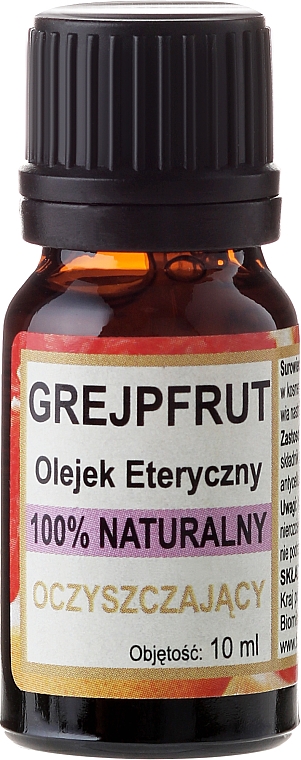 100% Natürliches ätherisches Grapefruitöl - Biomika Grapefruit Oil — Bild N1