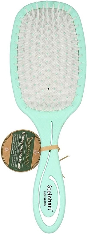 Körpernebel - Steinhart Biodegradable Bellow Aquamarine Detangler Brush — Bild N1