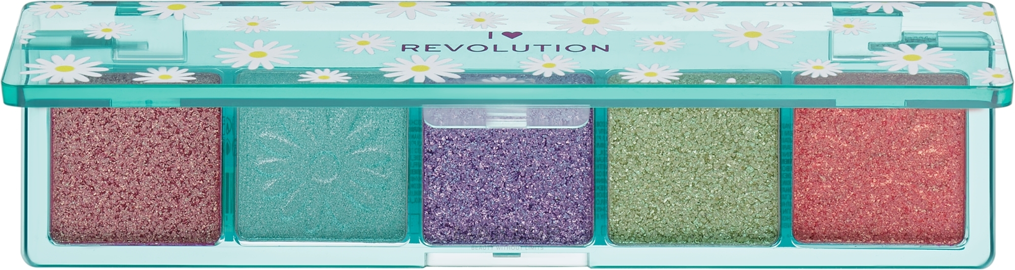 Lidschatten-Palette - I Heart Revolution Mini Match Palette Oops a Daisy — Bild 5 x 1.1 g