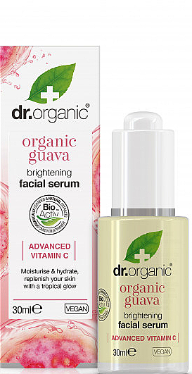 Aufhellendes Gesichtsserum aus Bio-Guave - Dr. OrganicOrganic Guava Brightening Facial Serum — Bild N1
