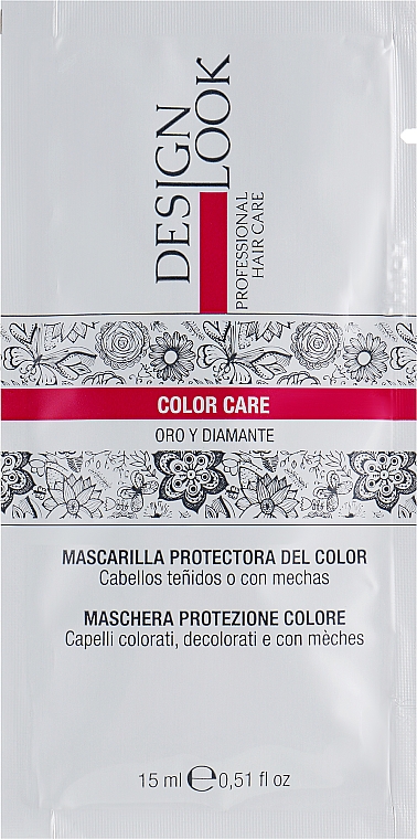 Schutzmaske für die Haarfarbe - Design Look Color Care — Bild N5