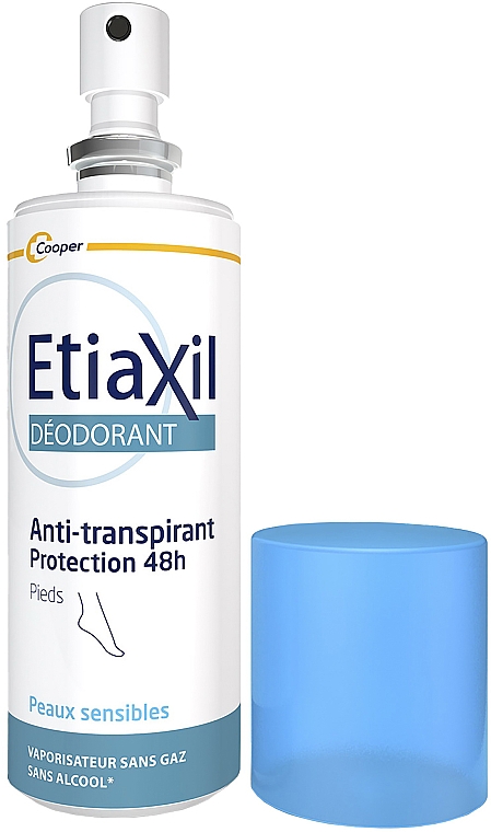 Deospray für Füße Antitranspirant mit 48-Stunden-Schutz - Etiaxil Anti-Perspirant Deodorant Protection 48H Feet Spray — Bild N2