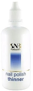 Nagellack-Verdünner - SNB Professional Nail Polish Thinner  — Bild N1