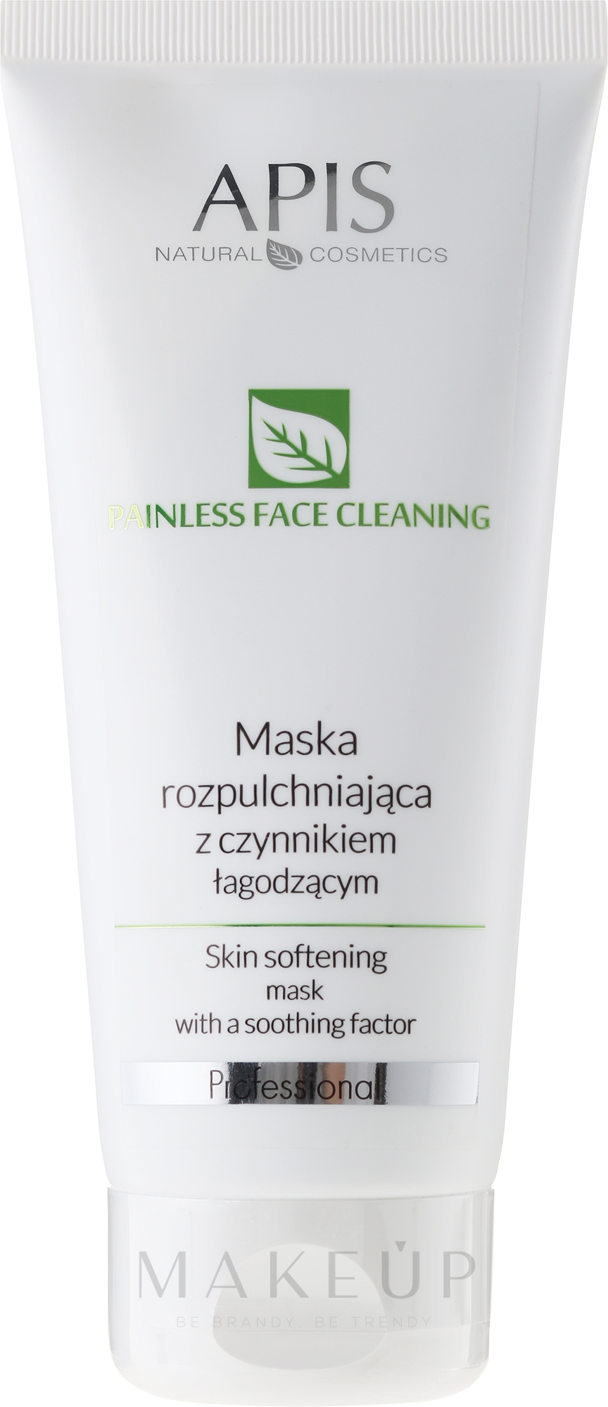 Weichmachende Gesichtsmaske mit beruhigendem Effekt und Minzextrakt - APIS Professional Skin Softening Mask — Bild 200 ml