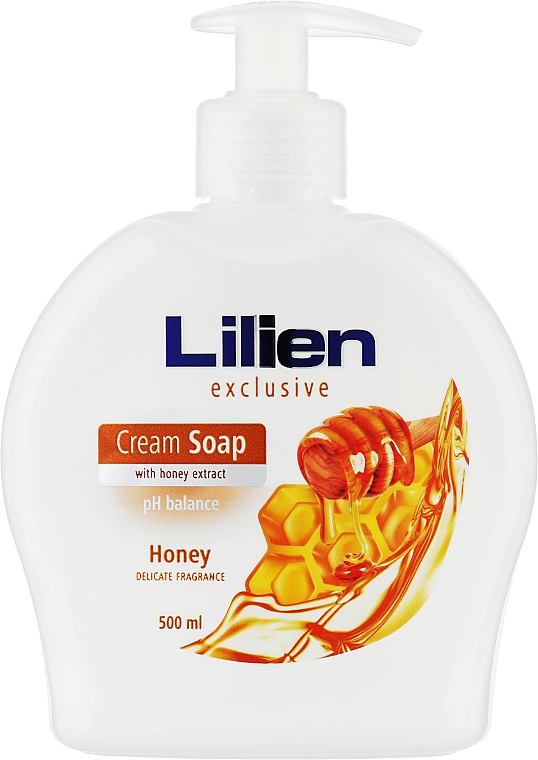 Cremige Flüssigseife mit Honigextrakt - Lilien Honey Cream Soap — Bild N1