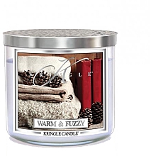 Düfte, Parfümerie und Kosmetik Duftkerze im Glas mit 3 Dochten Warm & Fuzzy - Kringle Candle Warm Fuzzy