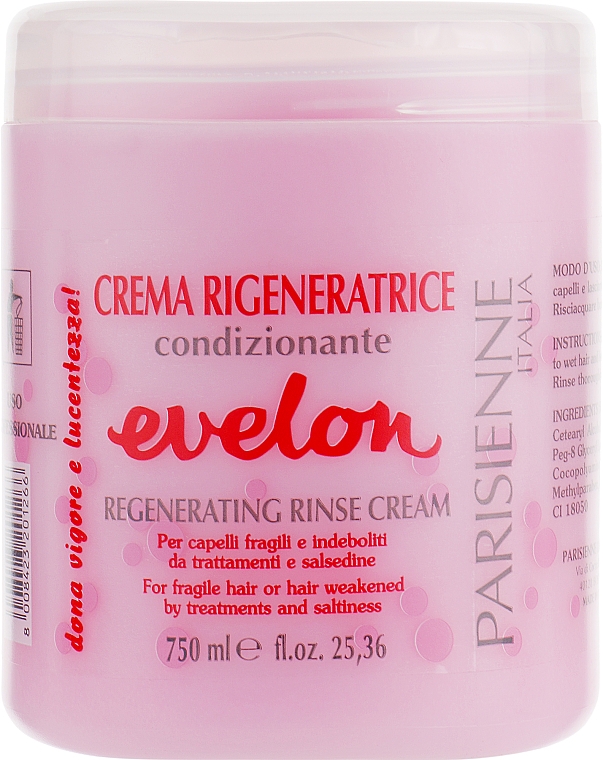 Revitalisierende Haarmaske Rose - Parisienne Italia Evelon Regenerating Cream — Bild N3