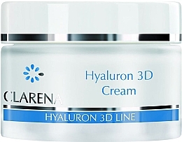 Ultra-feuchtigkeitsspendende Gesichtscreme mit Hyaluronsäure - Clarena Hyaluron 3D Cream — Bild N1