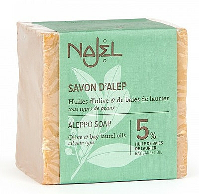 Parfümierte Aleppo-Körperseife - Najel Savon D'alep Aleppo Soap 5% — Bild N1