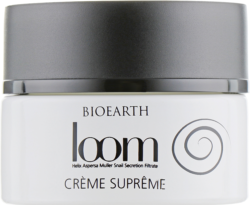 Gesichtscreme mit Schneckenschleim-Extrakt - Bioearth Loom Supreme Cream — Bild N2
