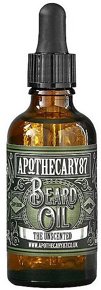 Bartöl - Apothecary 87 The Unscented Beard Oil — Bild N2